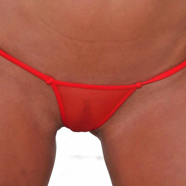 Transparent - Bikini String Tanga 3 Transparent - Bikini String Tanga – Bild 3