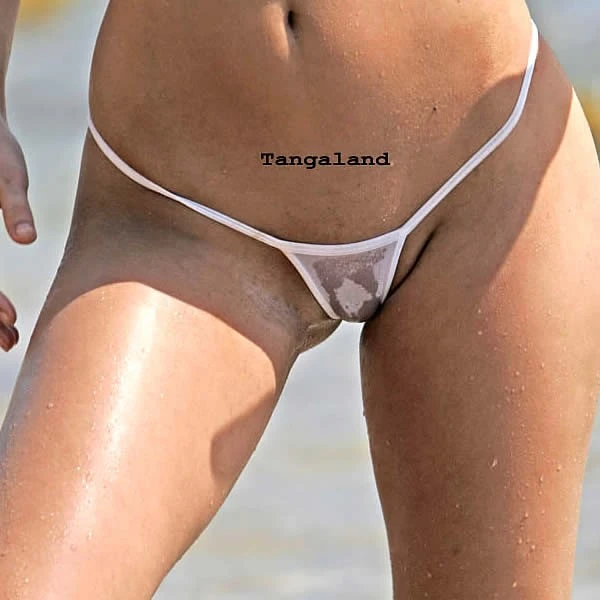 Transparent - Bikini String Tanga 1 Transparent - Bikini String Tanga