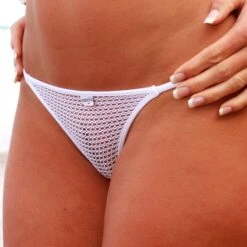 String Bikini - Fishnet Weiß - Gross 14 String Bikini - Fishnet Weiß - Gross -Aufreizende Bademode 8 6 mini micro bikini fishnet weiss gross 6 1280x1280
