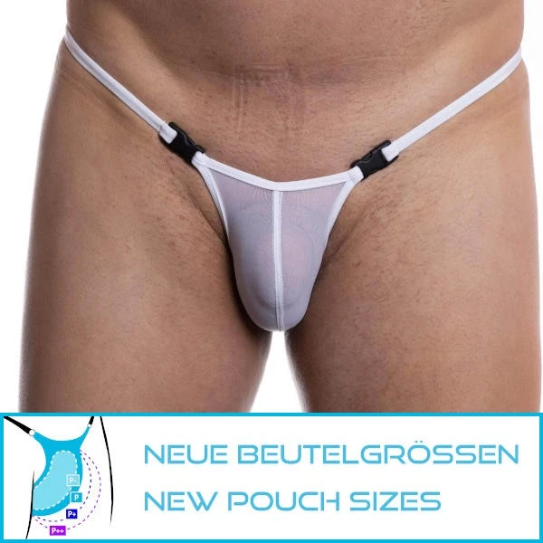 Men CLIP String Tanga - Transparent (Neue Beutelgrößen) 1 Men CLIP String Tanga - Transparent (Neue Beutelgrößen)