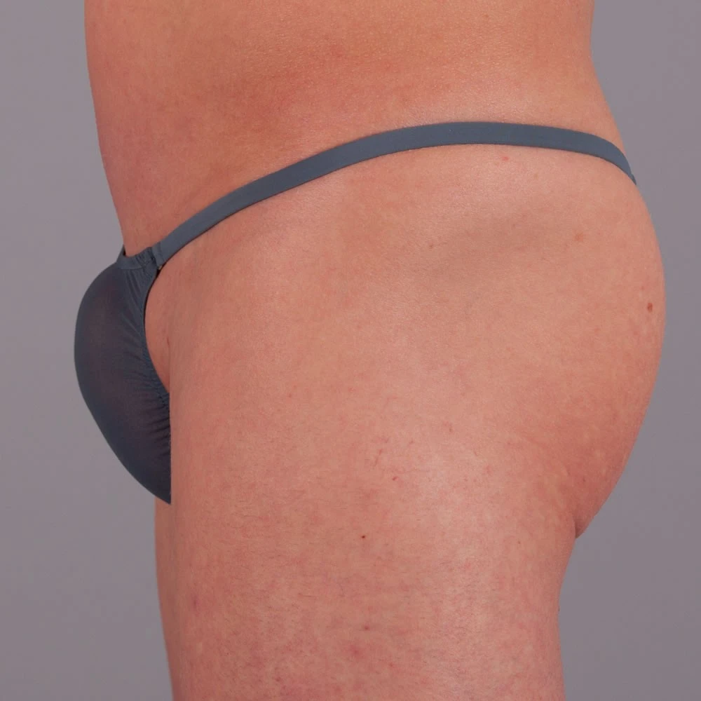 Exclusive Men String Tanga - Grau Transparent 7 Exclusive Men String Tanga - Grau Transparent – Bild 7