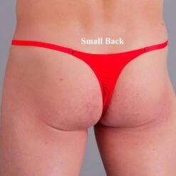 Exclusive Men String Tanga - Rot Transparent -Aufreizende Bademode exclusive mens string tanga Rot transparent 90 1280x1280