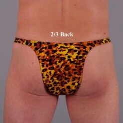 Exclusive Men String Tanga - Leo -Aufreizende Bademode exclusive mens string tanga leopard 100 1280x1280