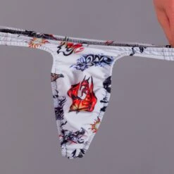 Exclusive Men String Tanga - Tattoo -Aufreizende Bademode exclusive mens string tanga tattoo 8 1280x1280
