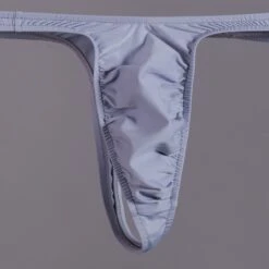 Exclusive Men String Tanga - UNI Hellgrau -Aufreizende Bademode exclusive mens string tanga uni hellgrau 7 1280x1280