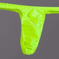 Exclusive Men String Tanga - UNI NeonGelb -Aufreizende Bademode exclusive mens string tanga uni neon 8 1280x1280