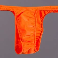 Exclusive Men String Tanga - UNI Orange -Aufreizende Bademode exclusive mens string tanga uni orange 10 1280x1280