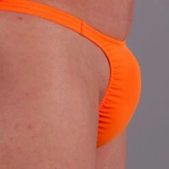 Exclusive Men String Tanga - UNI Orange -Aufreizende Bademode exclusive mens string tanga uni orange 2 1280x1280