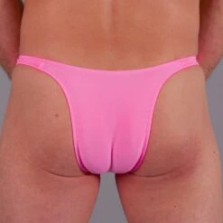 Exclusive Men String Tanga - UNI Pink -Aufreizende Bademode exclusive mens string tanga uni pink 9 1280x1280