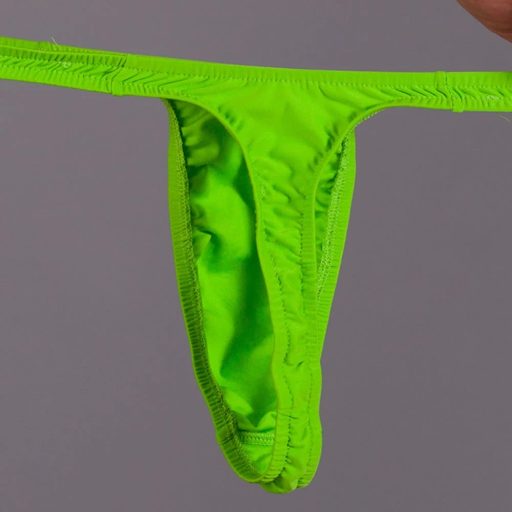 Exclusive Men String Tanga - UNI Pistazie 10 Exclusive Men String Tanga - UNI Pistazie – Bild 10