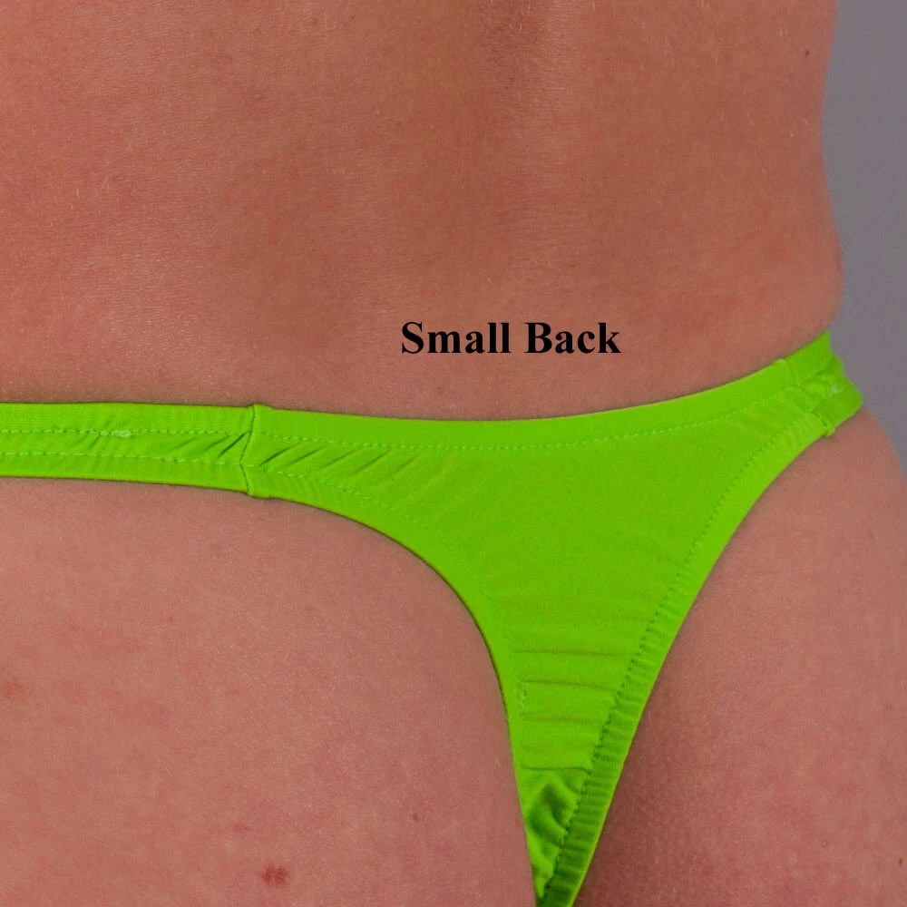 Exclusive Men String Tanga - UNI Pistazie 3 Exclusive Men String Tanga - UNI Pistazie – Bild 3