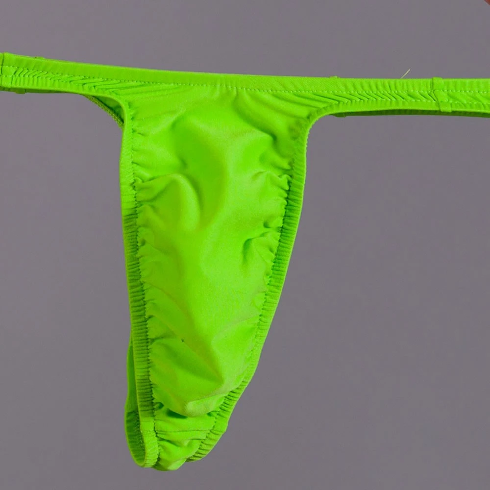 Exclusive Men String Tanga - UNI Pistazie 9 Exclusive Men String Tanga - UNI Pistazie – Bild 9