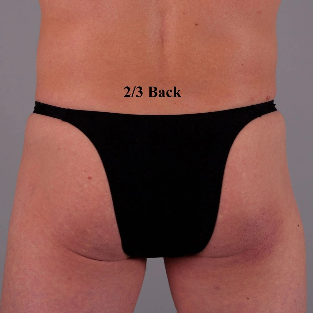 Exclusive Men String Tanga - UNI Schwarz 4 Exclusive Men String Tanga - UNI Schwarz – Bild 4