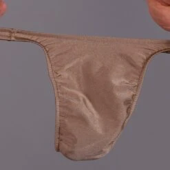 Exclusive Men String Tanga - UNI Toffee -Aufreizende Bademode exclusive mens string tanga uni toffee 10 1280x1280