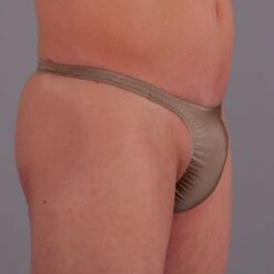 Exclusive Men String Tanga - UNI Toffee -Aufreizende Bademode exclusive mens string tanga uni toffee 1 1280x1280