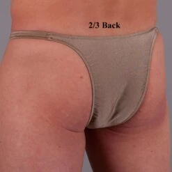 Exclusive Men String Tanga - UNI Toffee -Aufreizende Bademode exclusive mens string tanga uni toffee 9 1280x1280