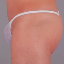 Exclusive Men String Tanga - Weiß Transparent -Aufreizende Bademode exclusive mens string tanga weiss transparent 3 1280x1280