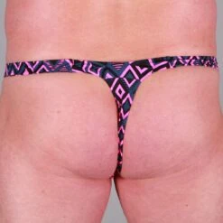 Exclusive Men String Tanga - Pink Diamonds -Aufreizende Bademode exclusive men string pink diamonds 5 1280x1280