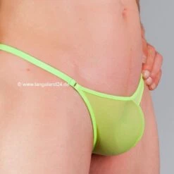 Men PLUG String Tanga - Transparent -Aufreizende Bademode herren string tanga pistazie transparent 4 1280x1280