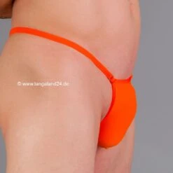 Men String Tanga - UNI (Extra Small) -Aufreizende Bademode herren string tanga xtrasmall uni orange 6 1280x1280