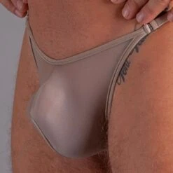 Men String Tanga - Toffee Transparent -Aufreizende Bademode men string tanga toffee transparent 356c2054a817a1 1280x1280