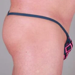 Men String Tanga - Pink Diamonds (Extra Small) 11 Men String Tanga - Pink Diamonds (Extra Small) -Aufreizende Bademode men string extrasmall pink diamonds 4 1280x1280