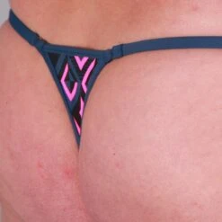 Men String Tanga - Pink Diamonds (Extra Small) 12 Men String Tanga - Pink Diamonds (Extra Small) -Aufreizende Bademode men string extrasmall pink diamonds 5 1280x1280
