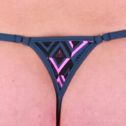 Men String Tanga - Pink Diamonds -Aufreizende Bademode men string tanga pink diamonds 5 1280x1280